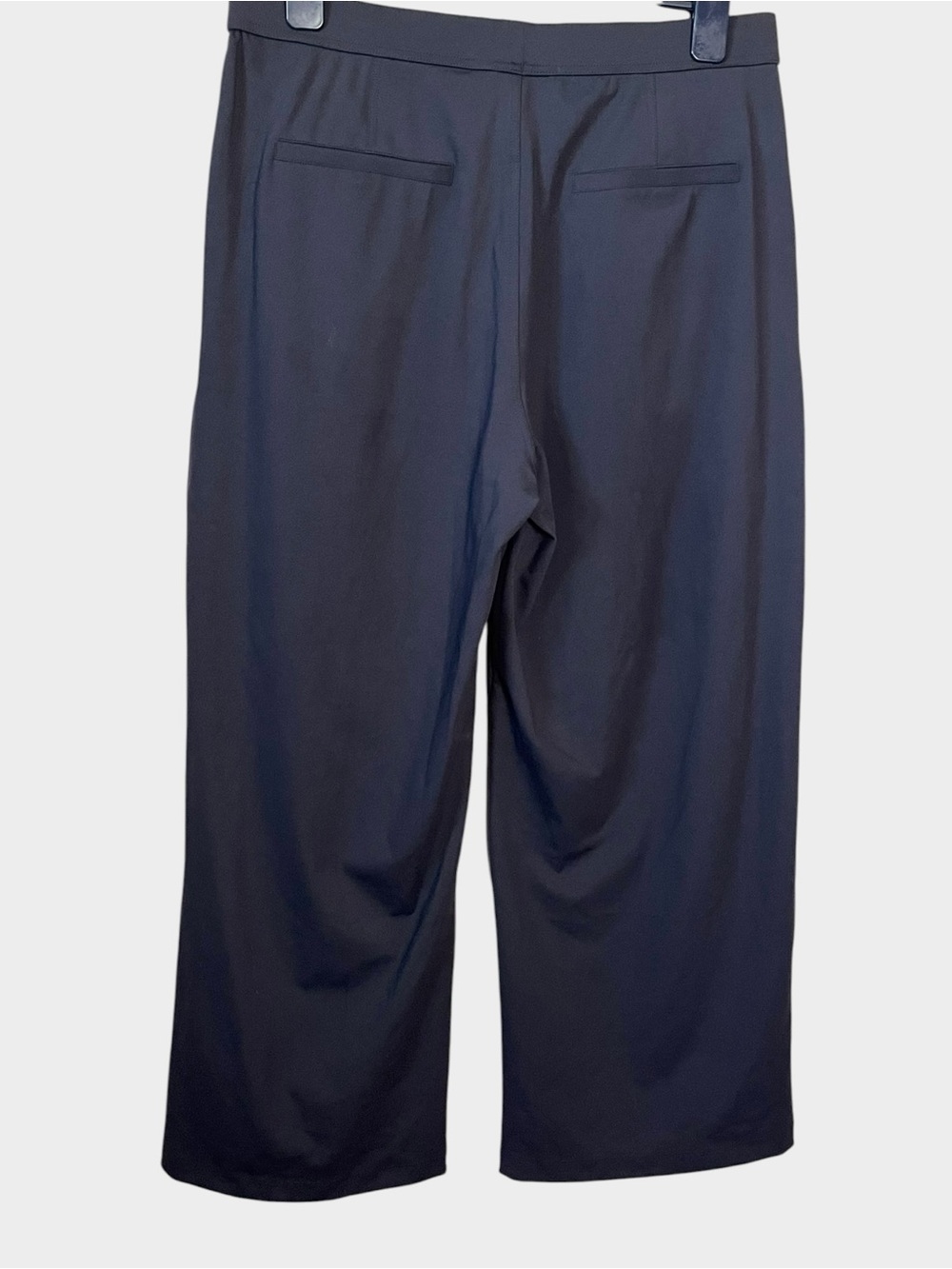 NWT HALARA Wide Leg Stretch Work Pants Black XL Regular - Picture 3 of 5
